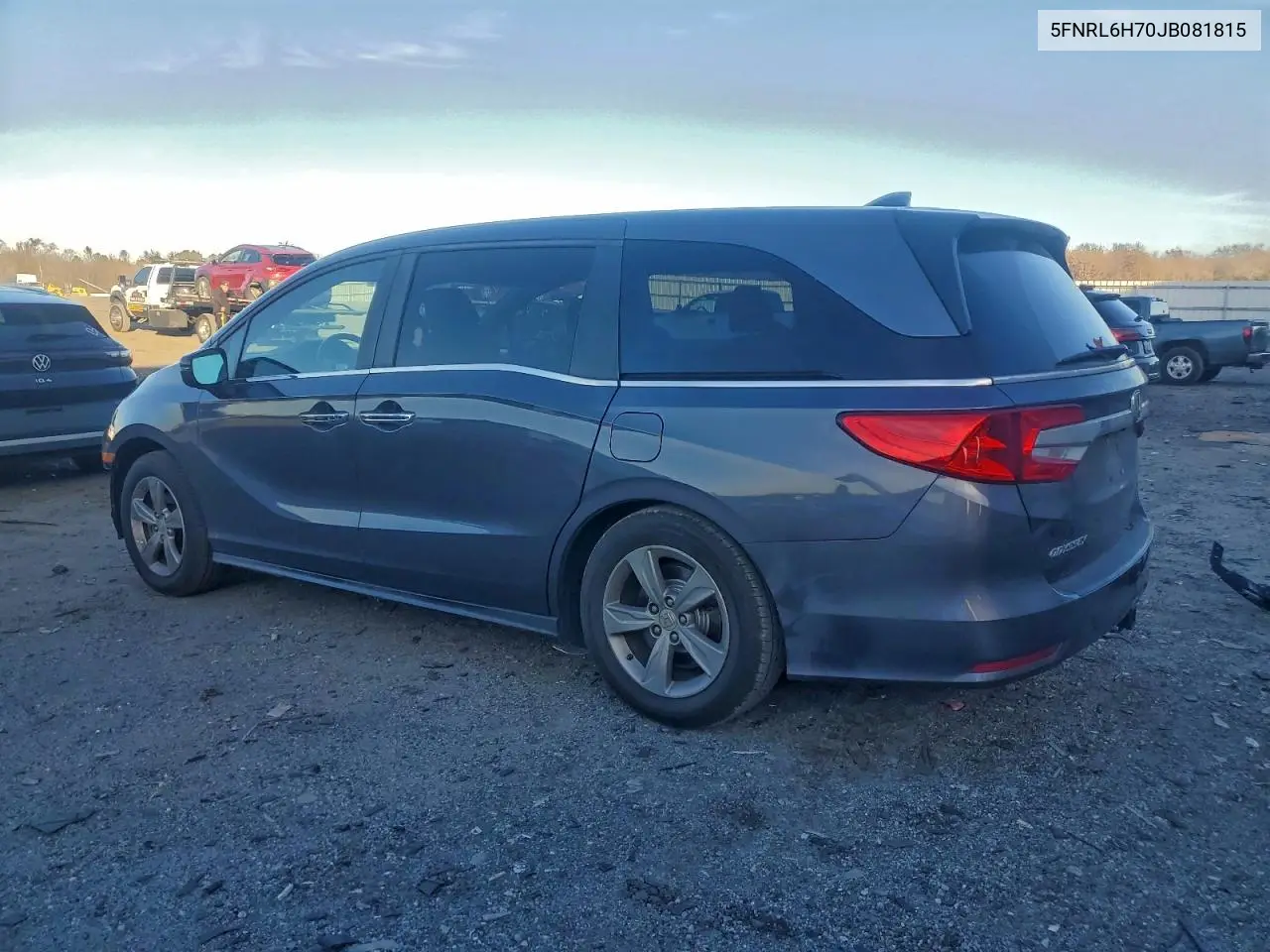 5FNRL6H70JB081815 2018 Honda Odyssey Exl