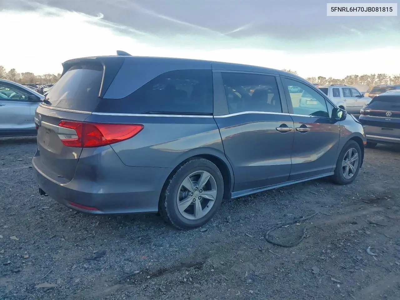 5FNRL6H70JB081815 2018 Honda Odyssey Exl