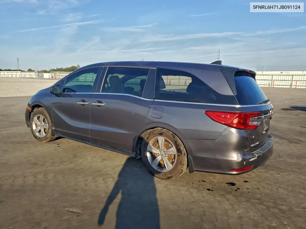 5FNRL6H71JB091124 2018 Honda Odyssey Exl
