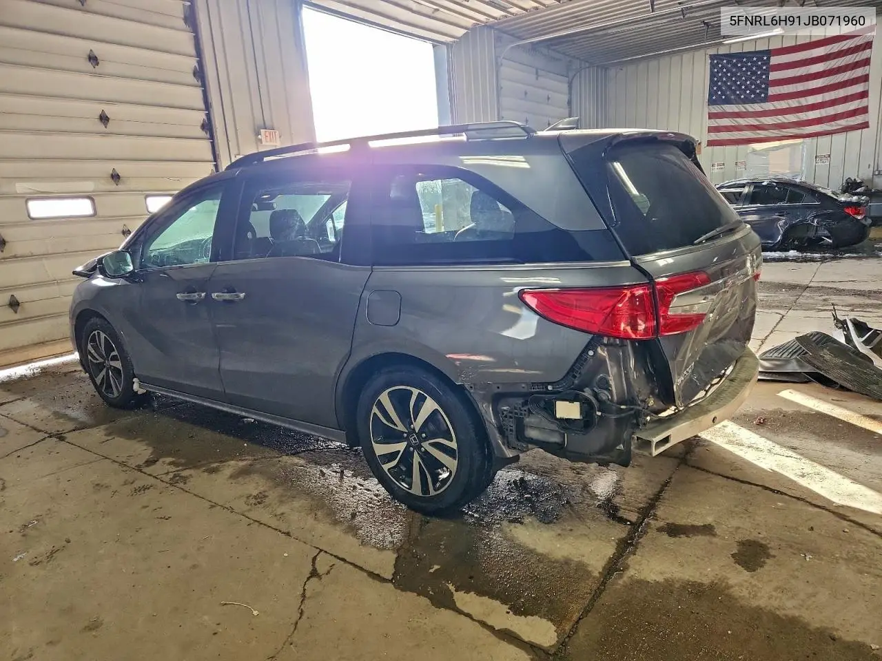 5FNRL6H91JB071960 2018 Honda Odyssey Elite