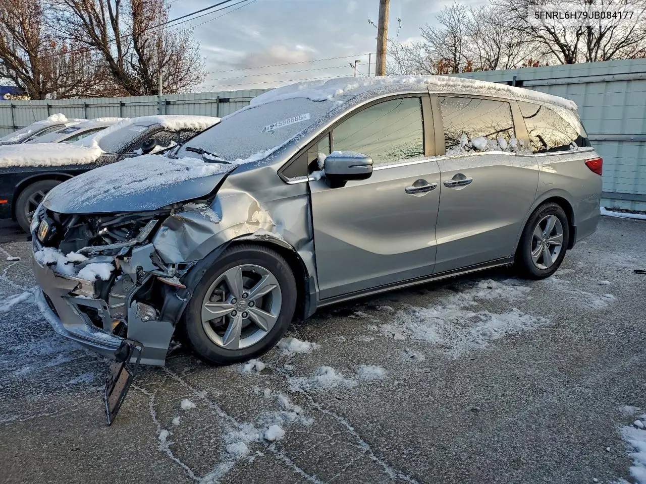 5FNRL6H79JB084177 2018 Honda Odyssey Exl
