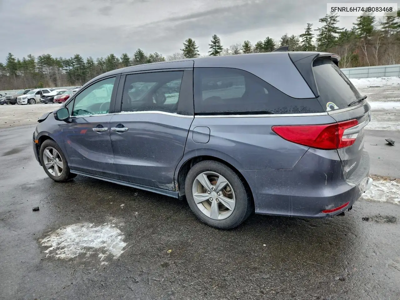 5FNRL6H74JB083468 2018 Honda Odyssey Exl