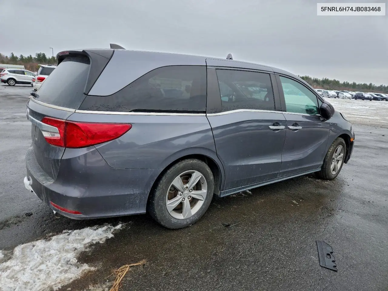 5FNRL6H74JB083468 2018 Honda Odyssey Exl
