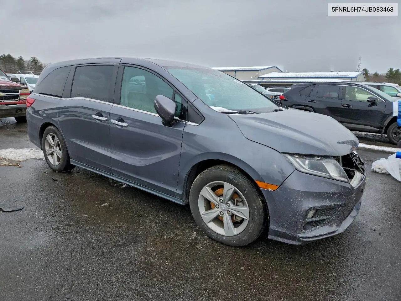 5FNRL6H74JB083468 2018 Honda Odyssey Exl