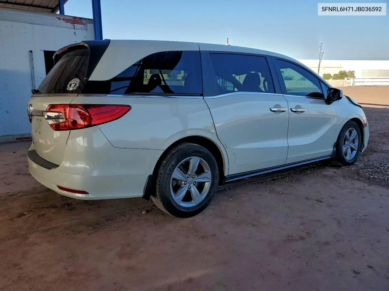 5FNRL6H71JB036592 2018 Honda Odyssey Exl