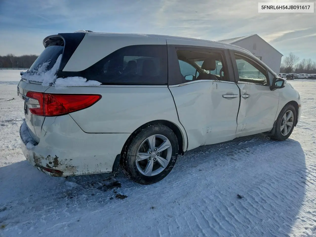 5FNRL6H54JB091617 2018 Honda Odyssey Ex