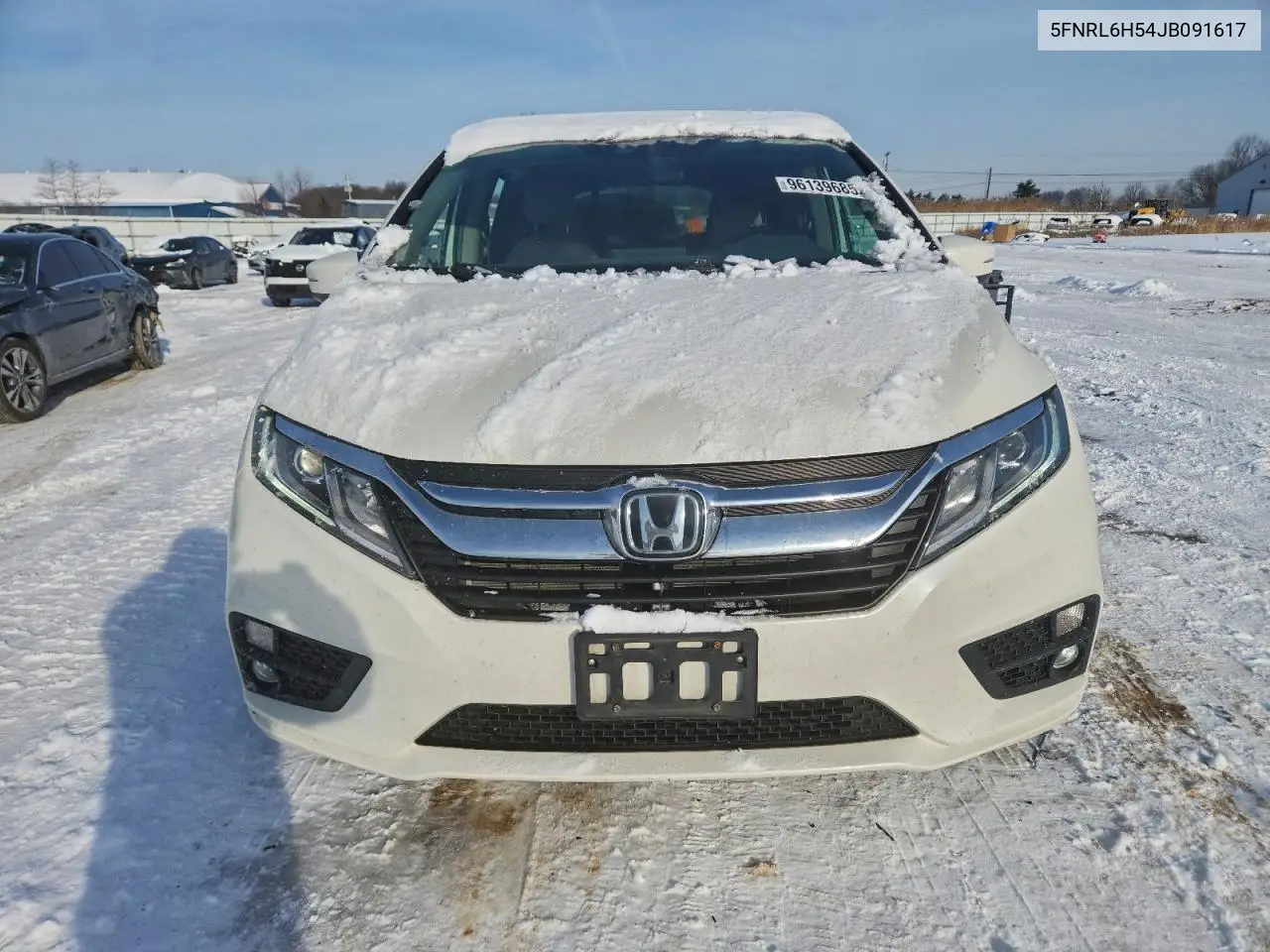 5FNRL6H54JB091617 2018 Honda Odyssey Ex