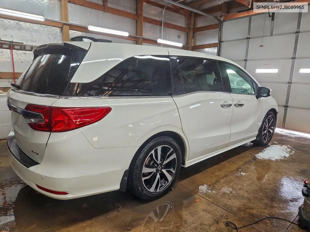 5FNRL6H92JB089965 2018 Honda Odyssey Elite