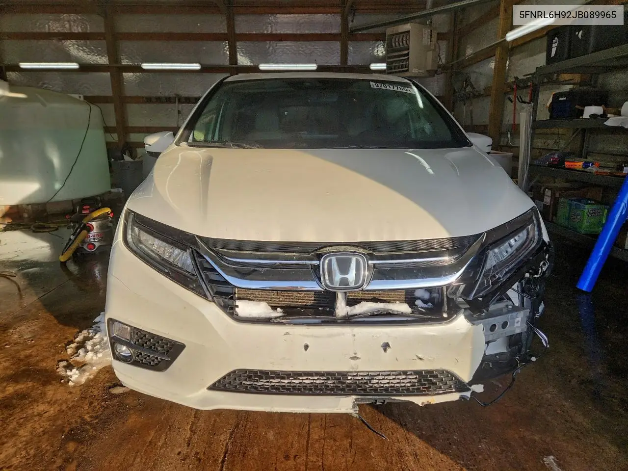 5FNRL6H92JB089965 2018 Honda Odyssey Elite