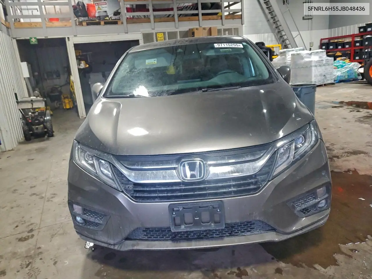 5FNRL6H55JB048436 2018 Honda Odyssey Ex