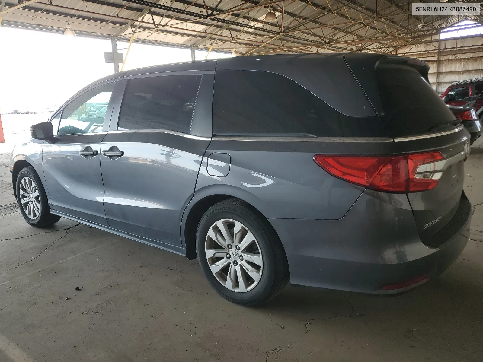 2019 Honda Odyssey Lx VIN: 5FNRL6H24KB086490 Lot: 65752164