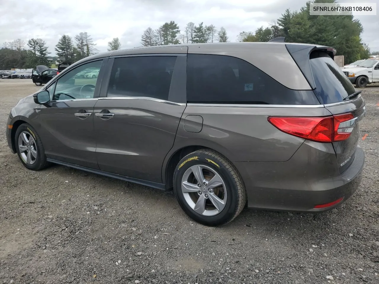 5FNRL6H78KB108406 2019 Honda Odyssey Exl