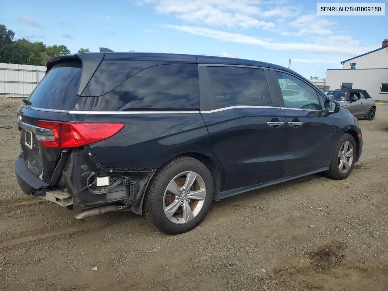 5FNRL6H78KB009150 2019 Honda Odyssey Exl