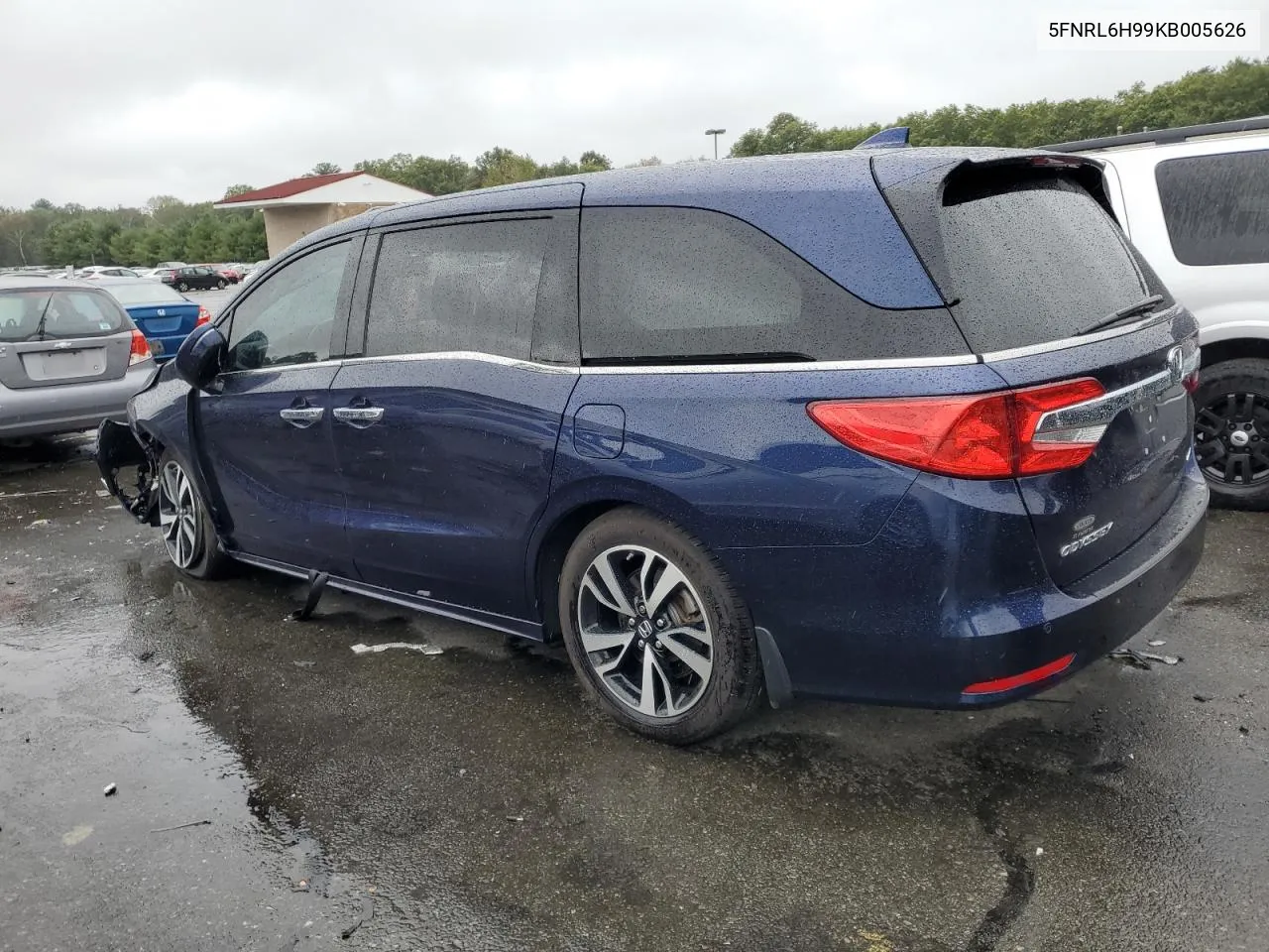 2019 Honda Odyssey Elite VIN: 5FNRL6H99KB005626 Lot: 71888194