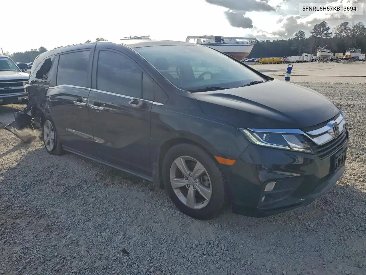 5FNRL6H57KB136941 2019 Honda Odyssey Ex