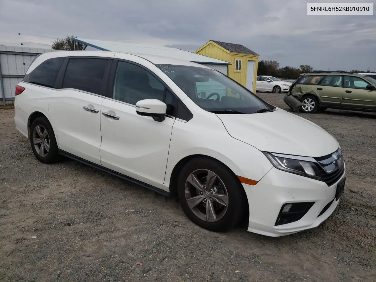 5FNRL6H52KB010910 2019 Honda Odyssey Ex