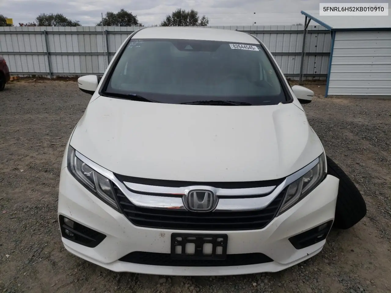 5FNRL6H52KB010910 2019 Honda Odyssey Ex