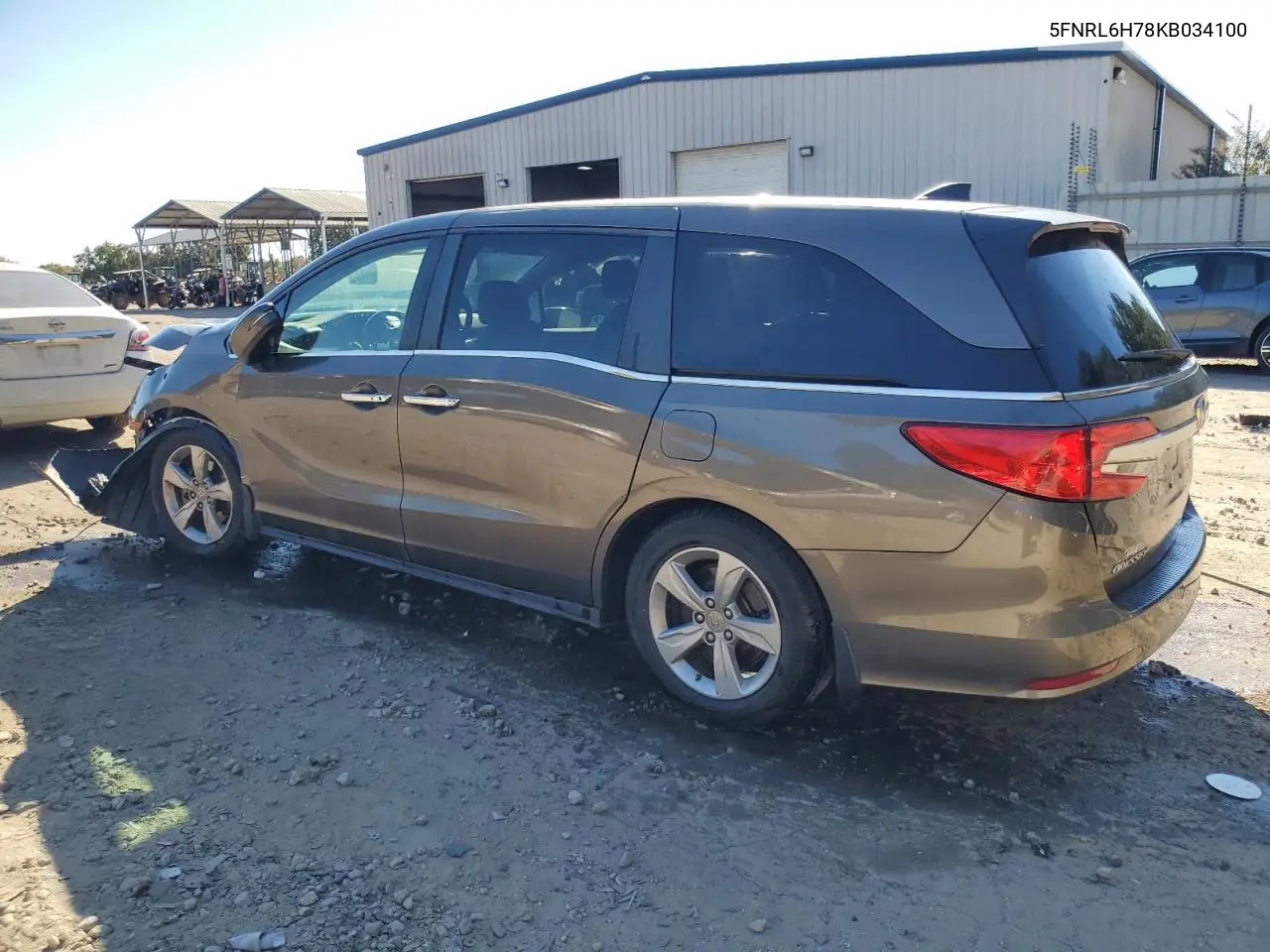 5FNRL6H78KB034100 2019 Honda Odyssey Exl