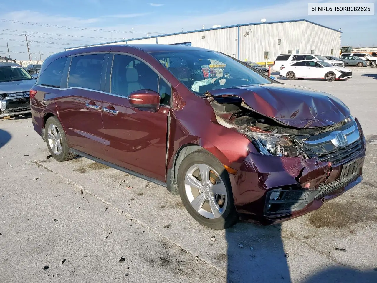 5FNRL6H50KB082625 2019 Honda Odyssey Ex