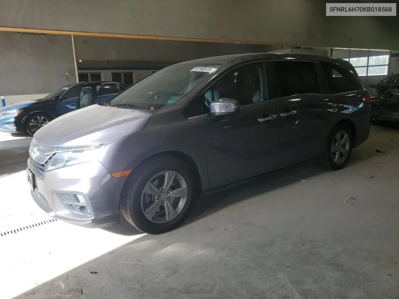 5FNRL6H70KB018568 2019 Honda Odyssey Exl