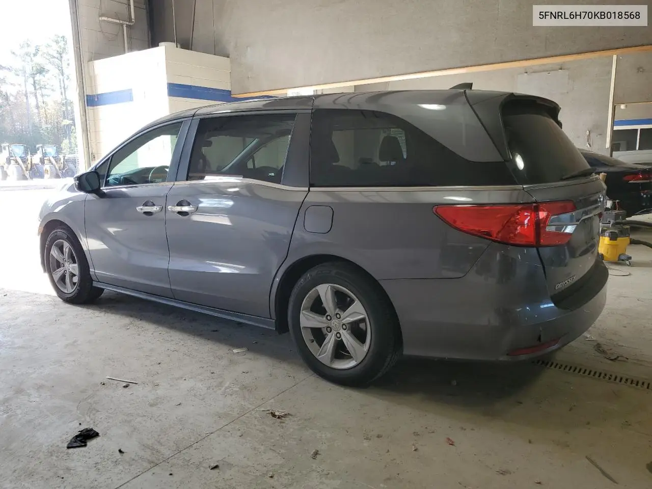 5FNRL6H70KB018568 2019 Honda Odyssey Exl