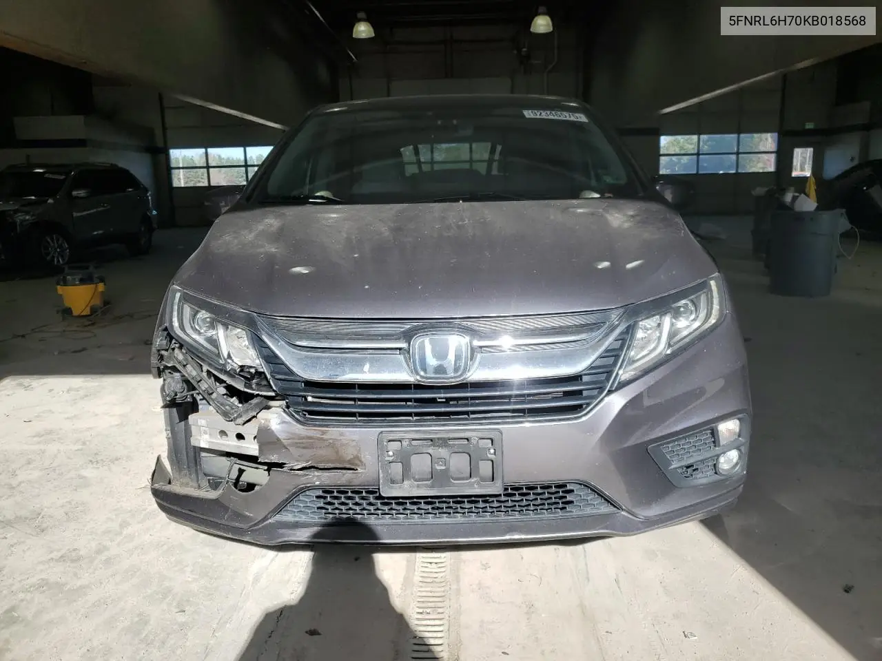 5FNRL6H70KB018568 2019 Honda Odyssey Exl