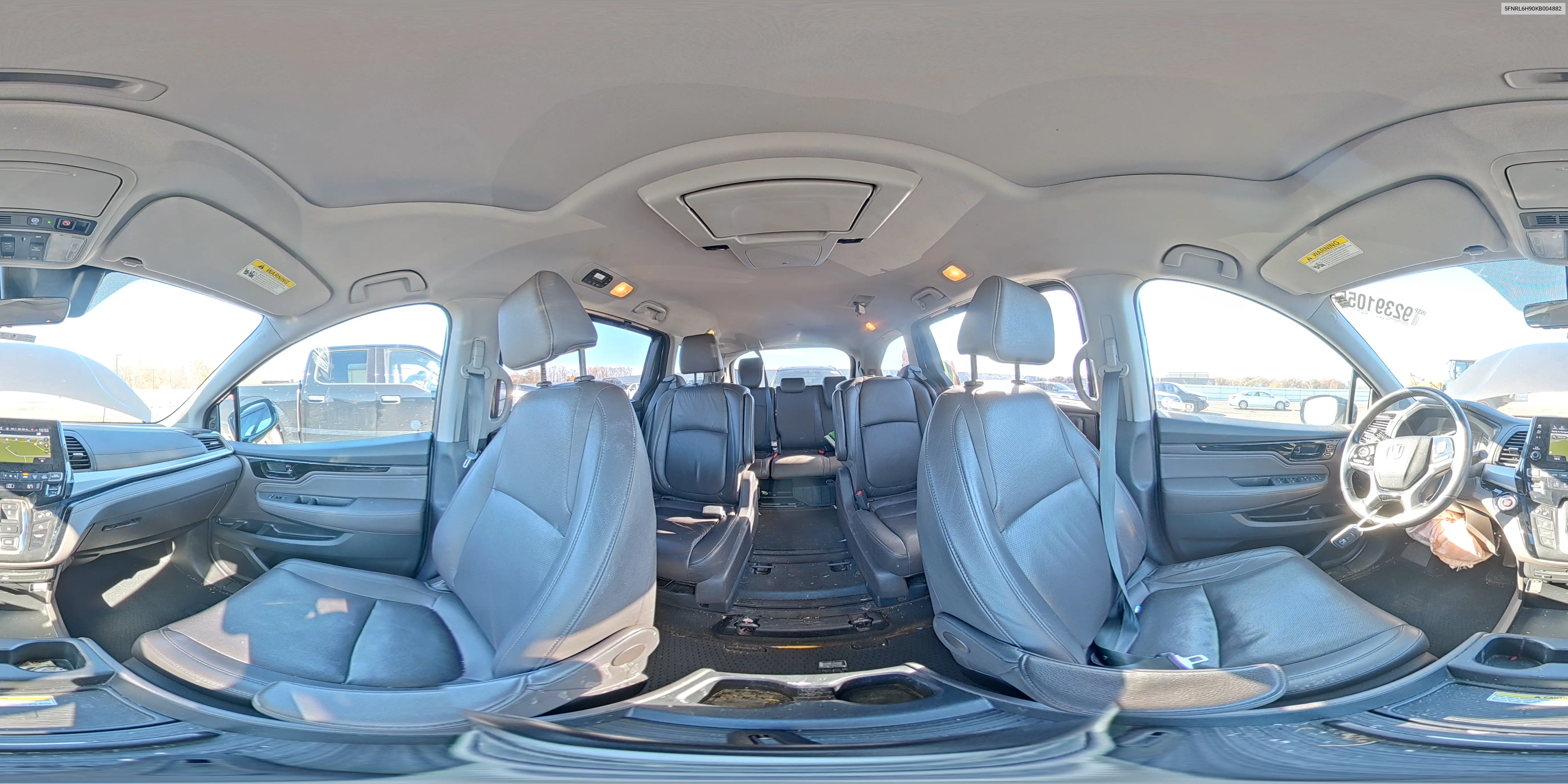 5FNRL6H90KB004882 2019 Honda Odyssey Elite