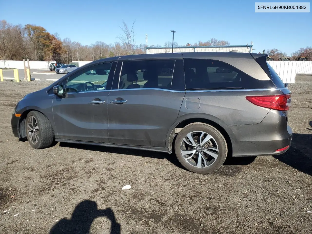 5FNRL6H90KB004882 2019 Honda Odyssey Elite