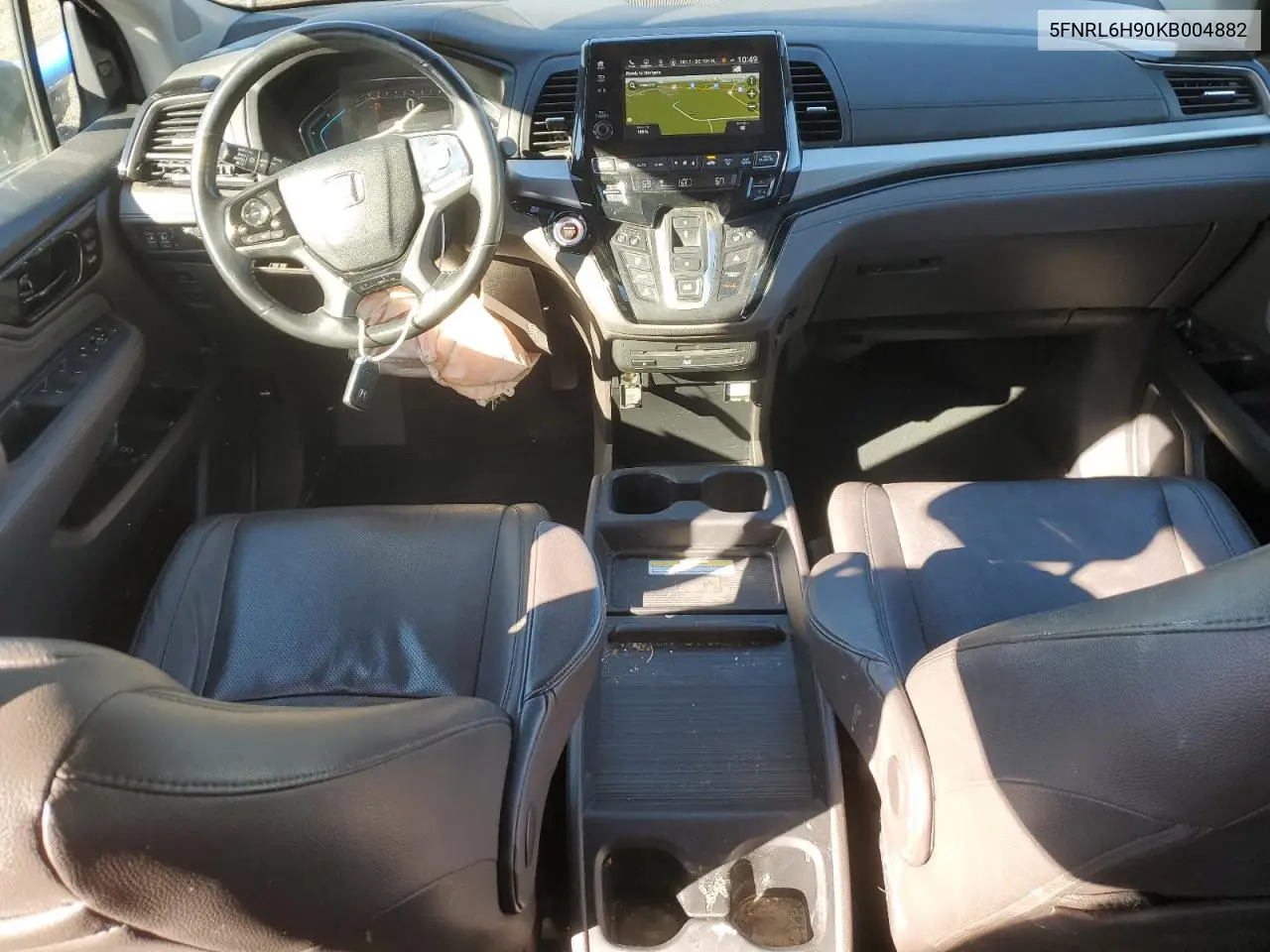 5FNRL6H90KB004882 2019 Honda Odyssey Elite