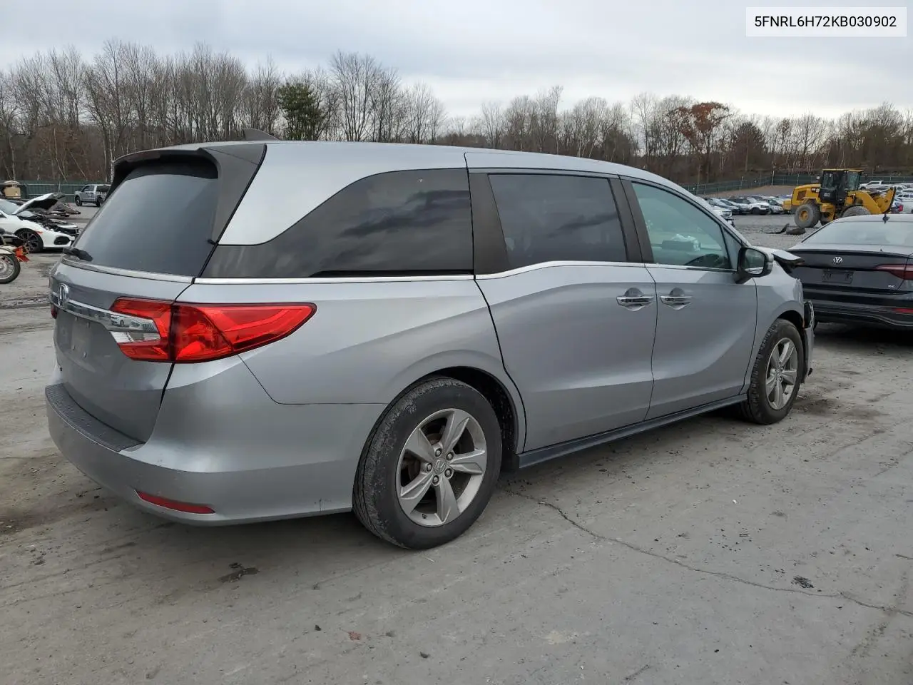5FNRL6H72KB030902 2019 Honda Odyssey Exl