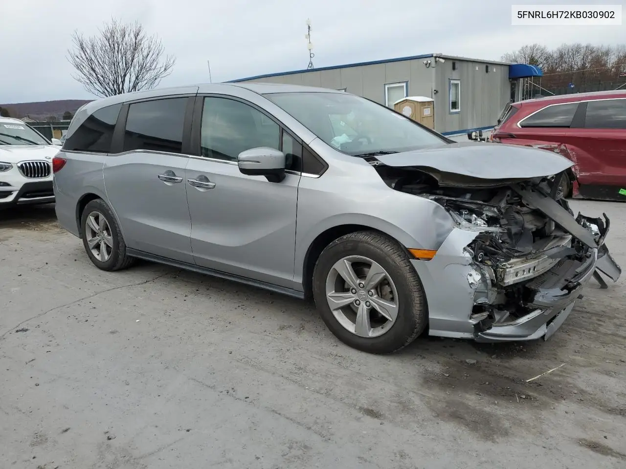 5FNRL6H72KB030902 2019 Honda Odyssey Exl