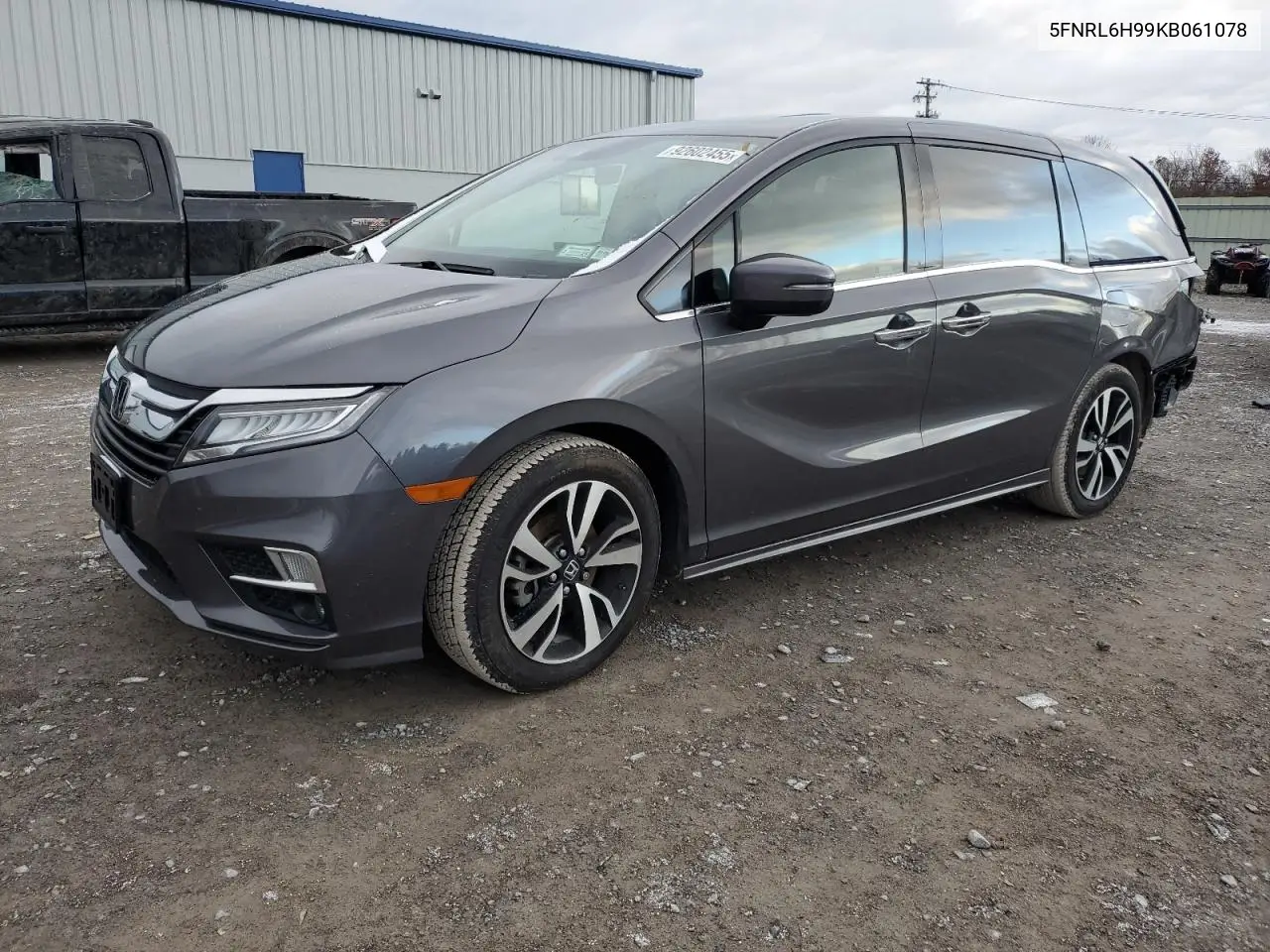 5FNRL6H99KB061078 2019 Honda Odyssey Elite