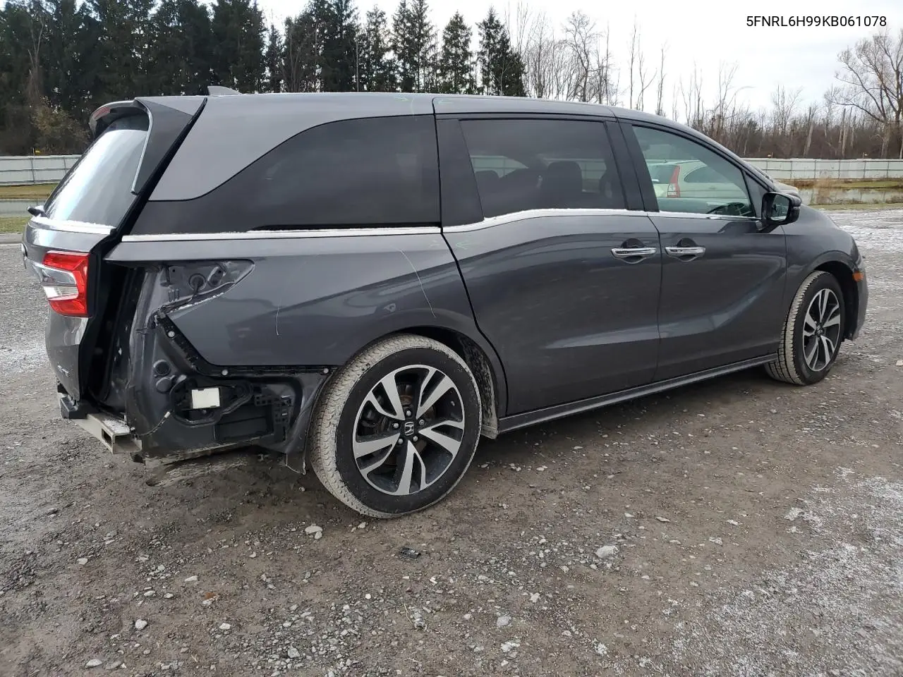 5FNRL6H99KB061078 2019 Honda Odyssey Elite
