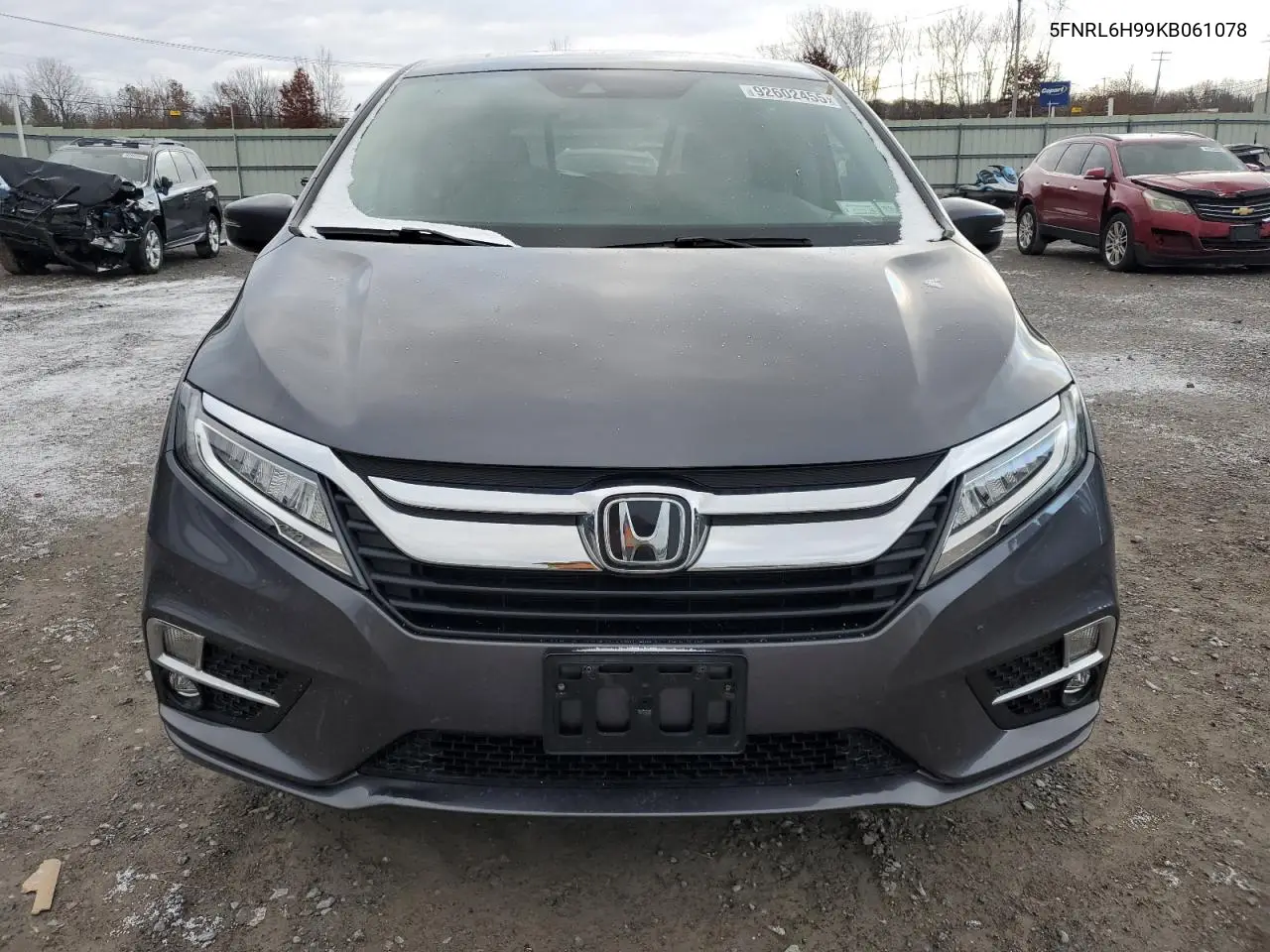 5FNRL6H99KB061078 2019 Honda Odyssey Elite