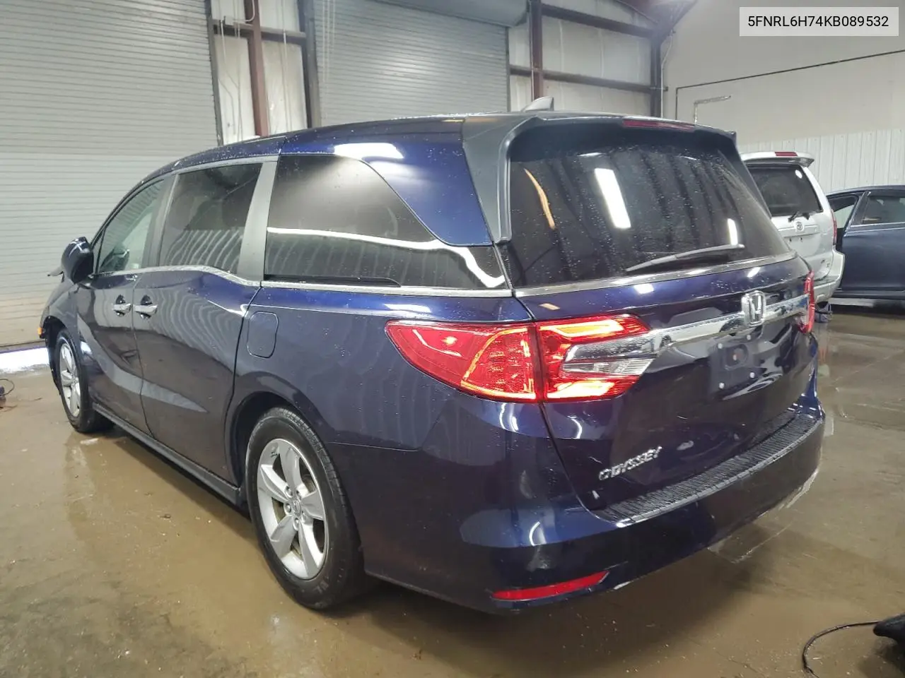 5FNRL6H74KB089532 2019 Honda Odyssey Exl