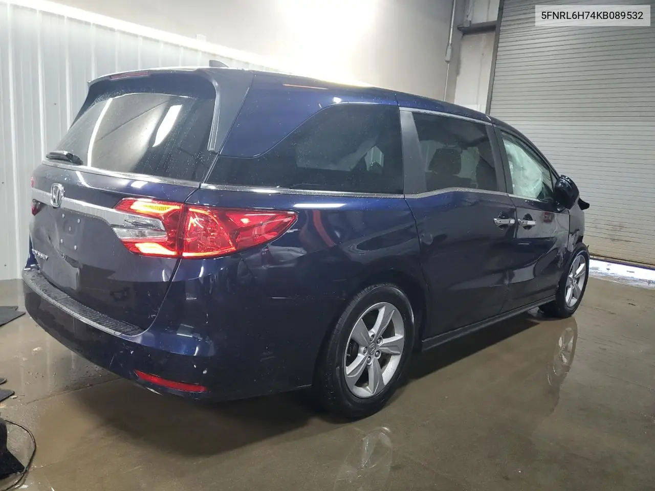 5FNRL6H74KB089532 2019 Honda Odyssey Exl