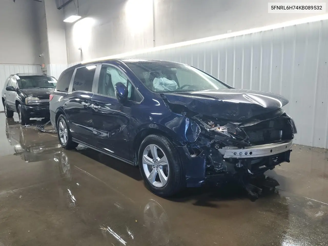 5FNRL6H74KB089532 2019 Honda Odyssey Exl