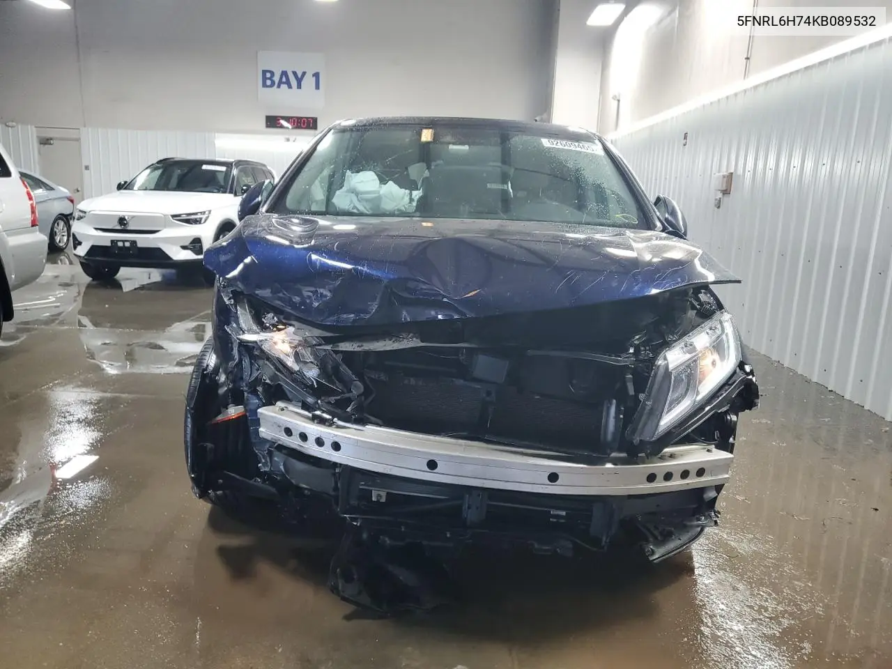 5FNRL6H74KB089532 2019 Honda Odyssey Exl