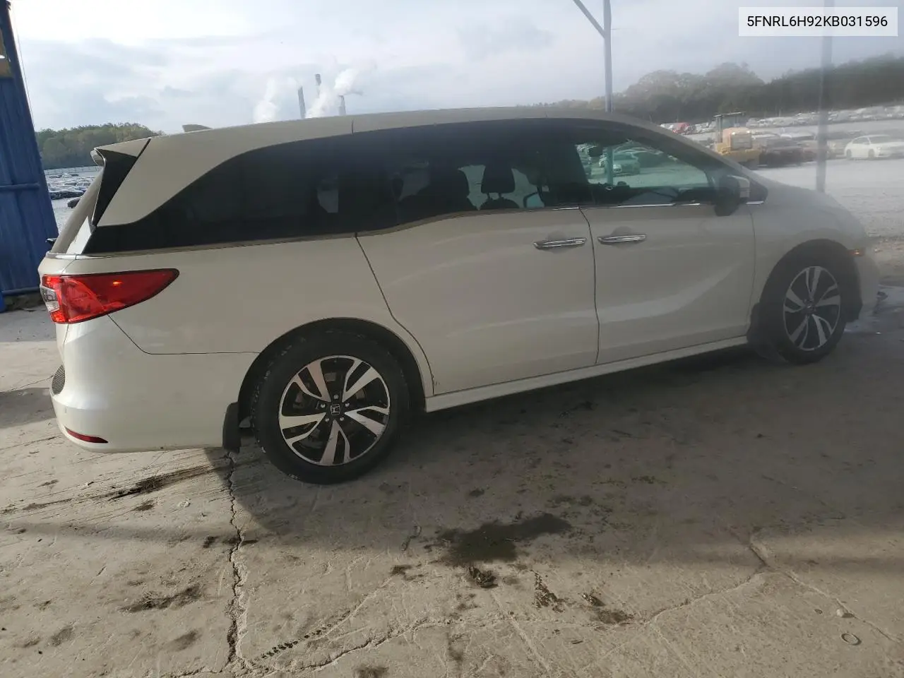 5FNRL6H92KB031596 2019 Honda Odyssey Elite