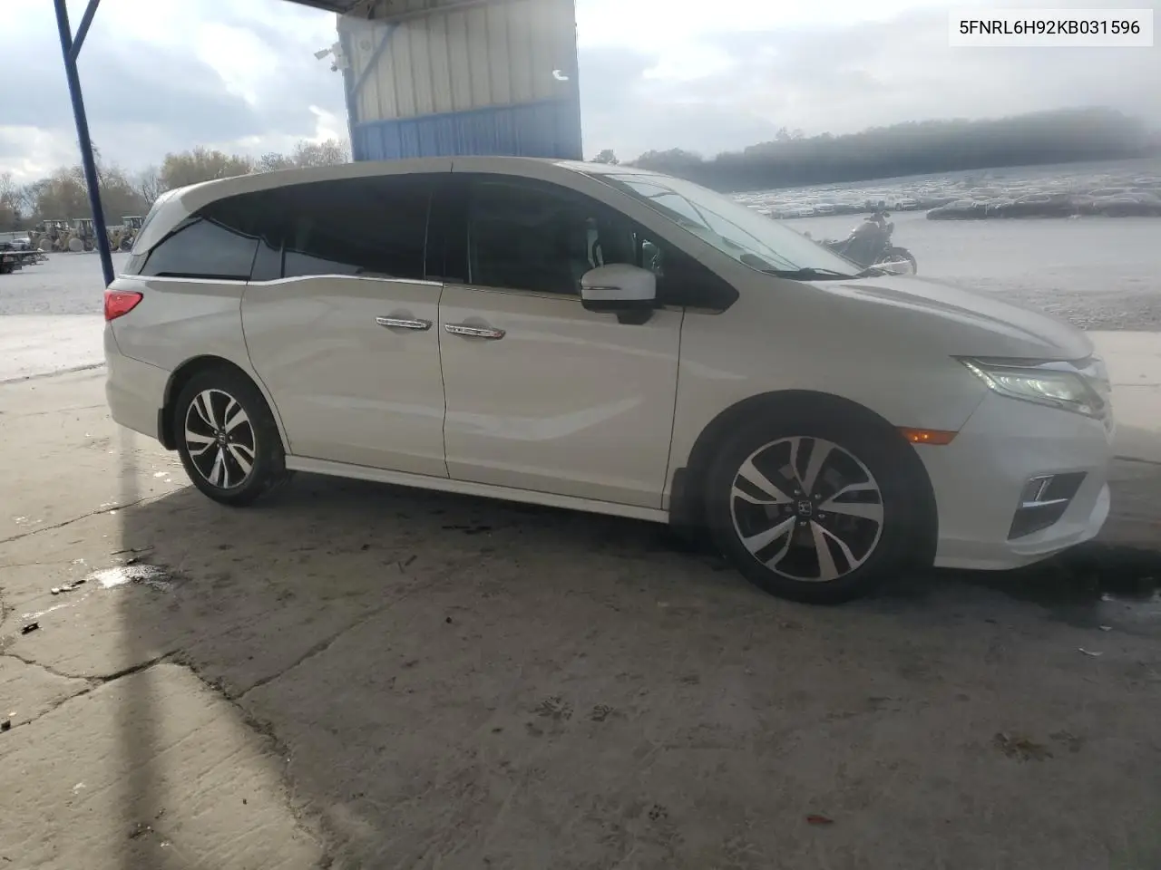 5FNRL6H92KB031596 2019 Honda Odyssey Elite