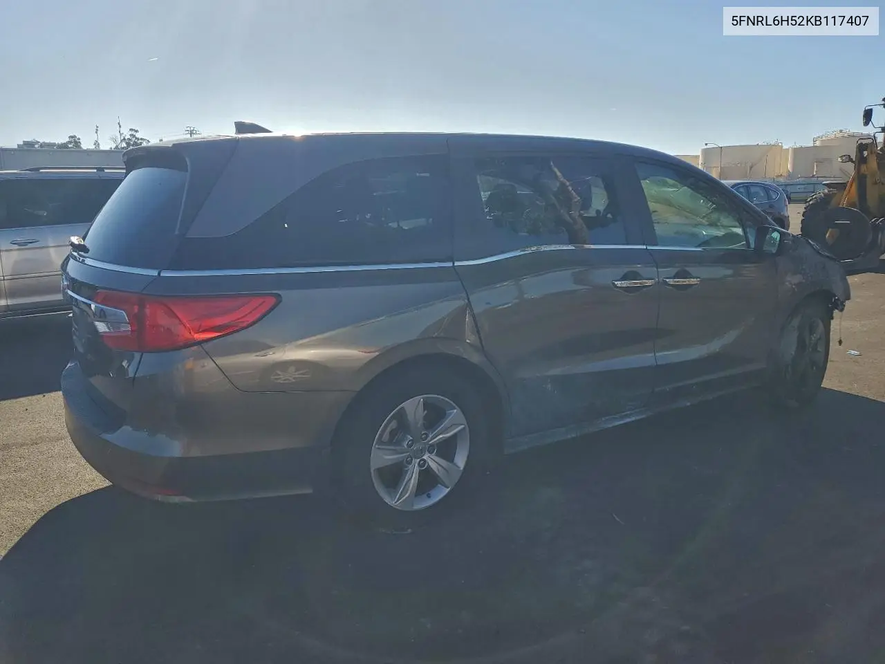 5FNRL6H52KB117407 2019 Honda Odyssey Ex