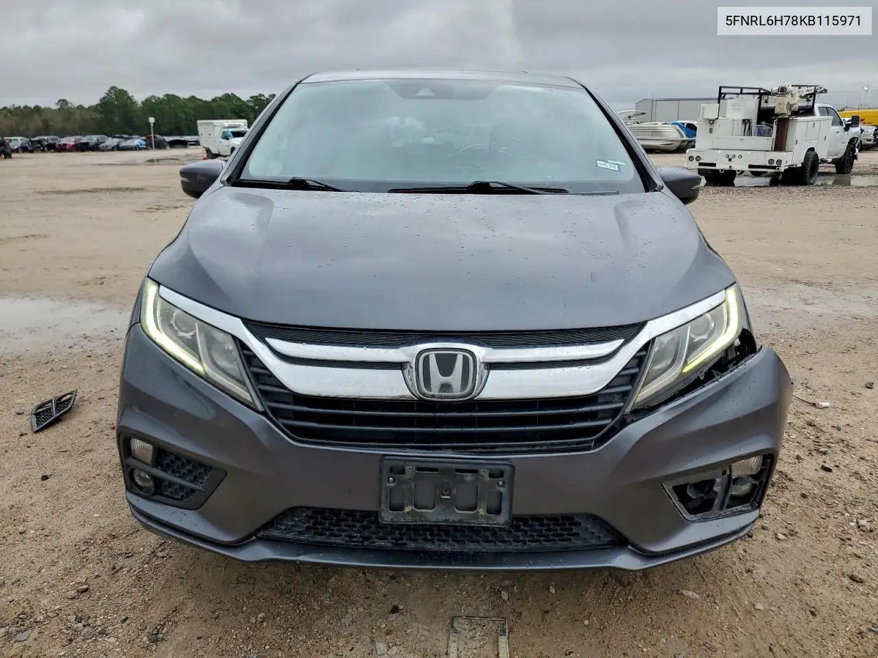 5FNRL6H78KB115971 2019 Honda Odyssey Exl