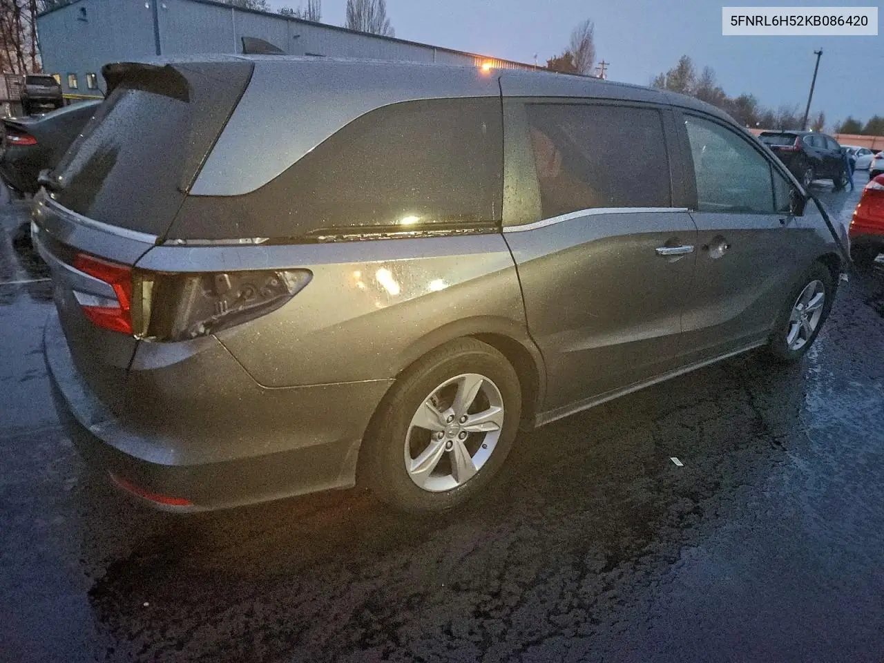 5FNRL6H52KB086420 2019 Honda Odyssey Ex