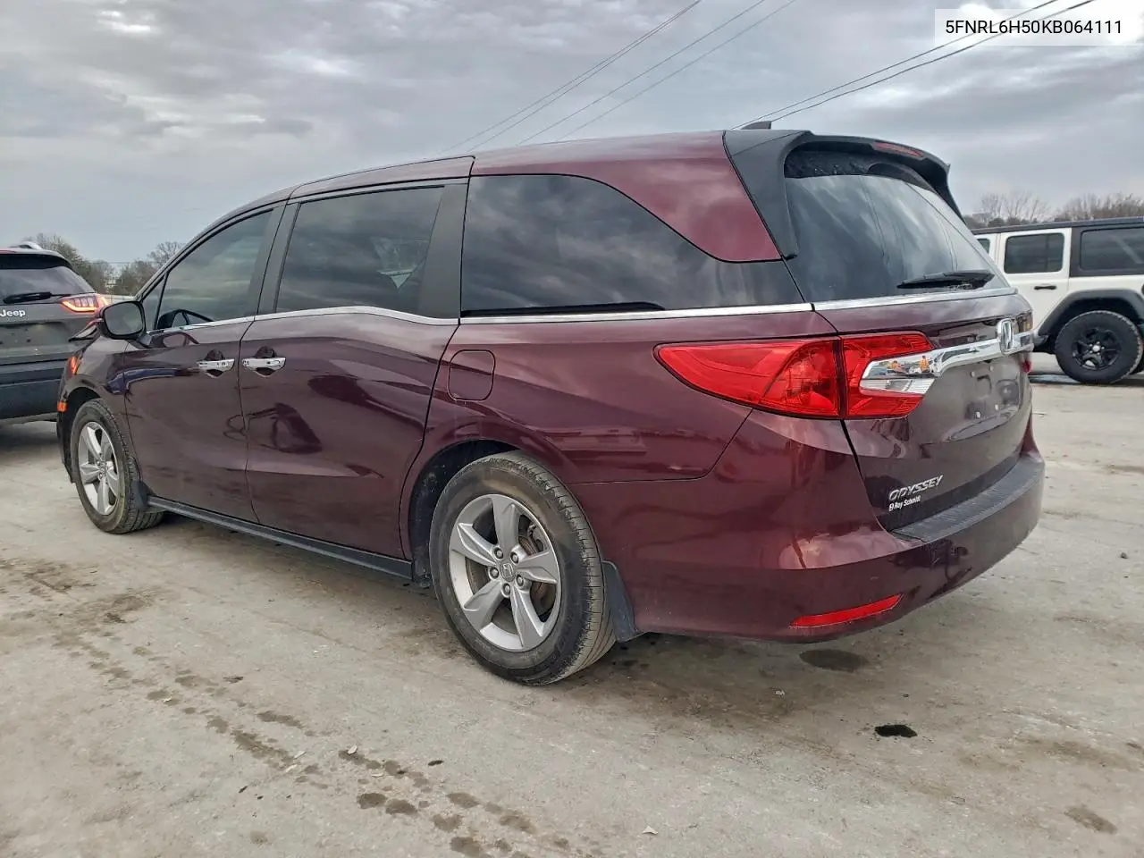 5FNRL6H50KB064111 2019 Honda Odyssey Ex