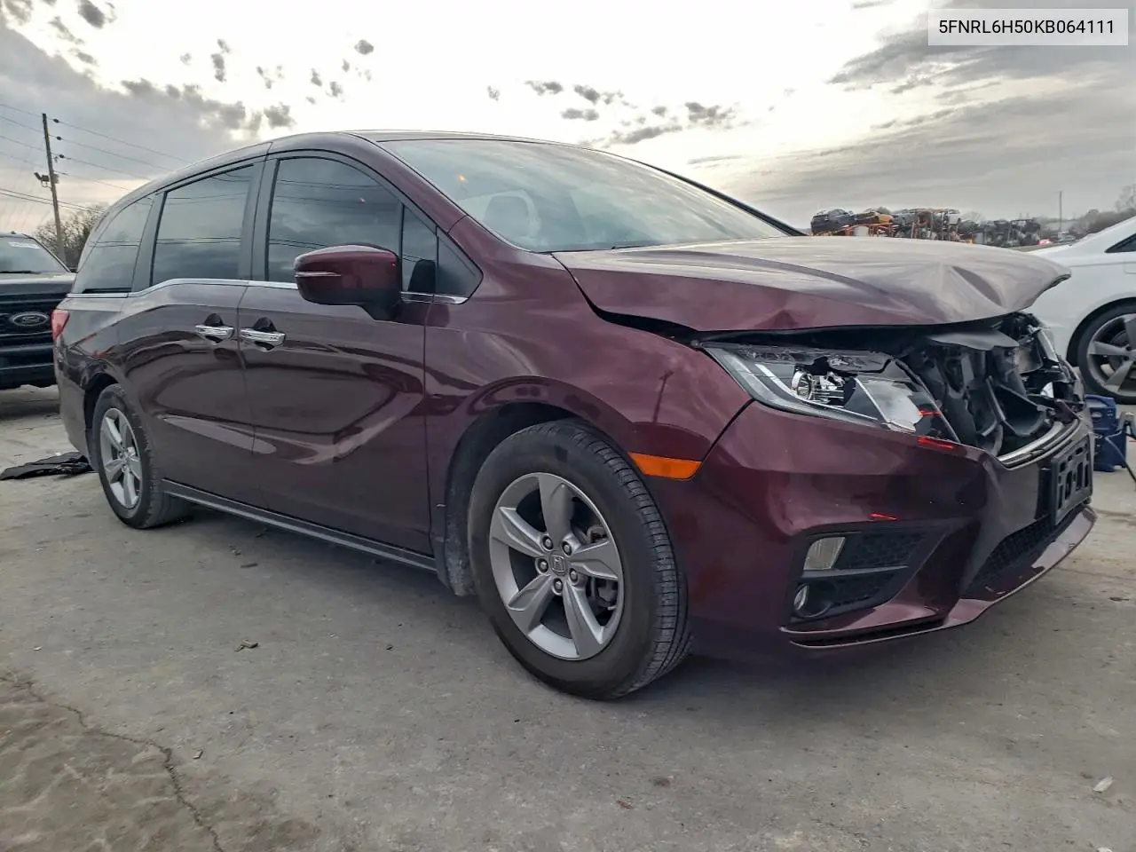 5FNRL6H50KB064111 2019 Honda Odyssey Ex