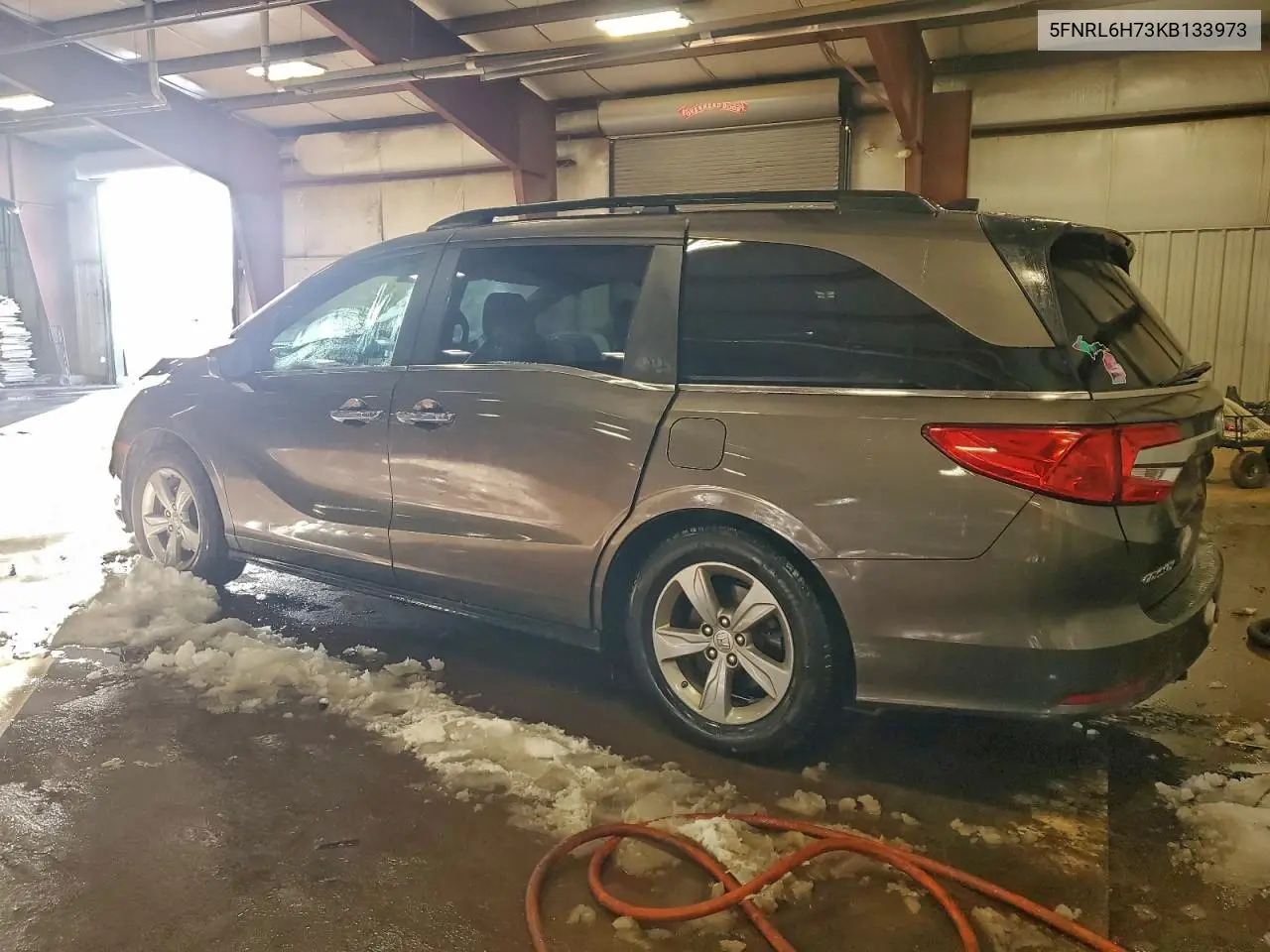 5FNRL6H73KB133973 2019 Honda Odyssey Exl
