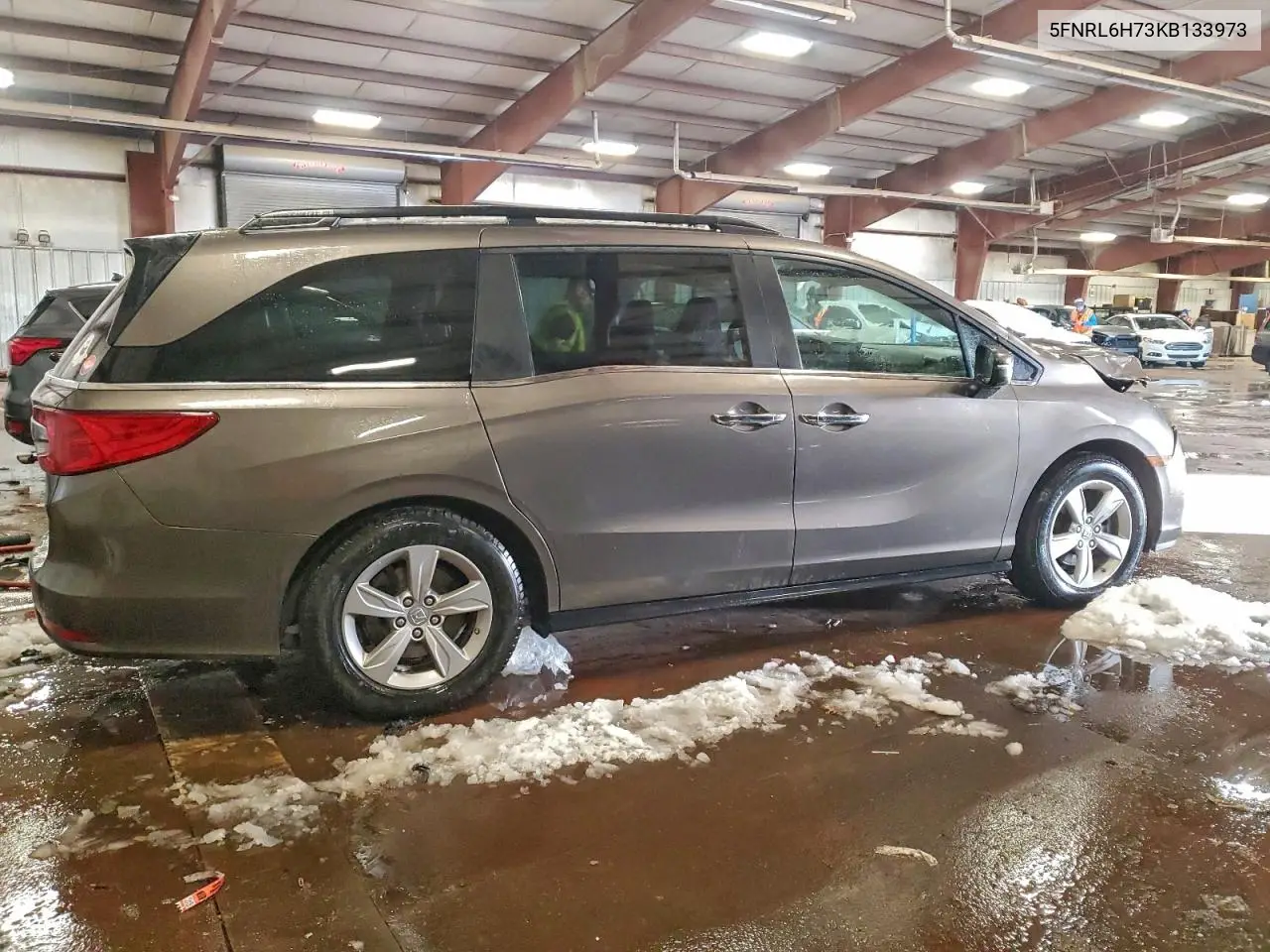 5FNRL6H73KB133973 2019 Honda Odyssey Exl
