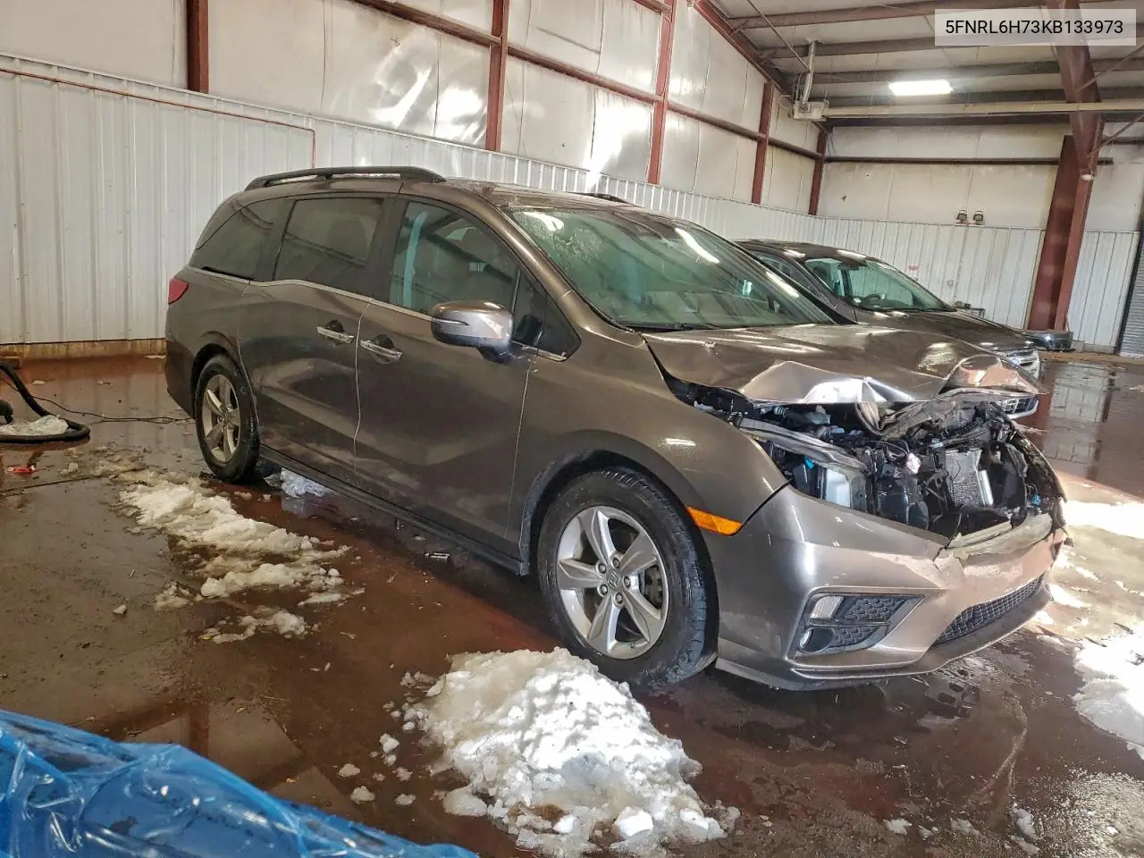 5FNRL6H73KB133973 2019 Honda Odyssey Exl
