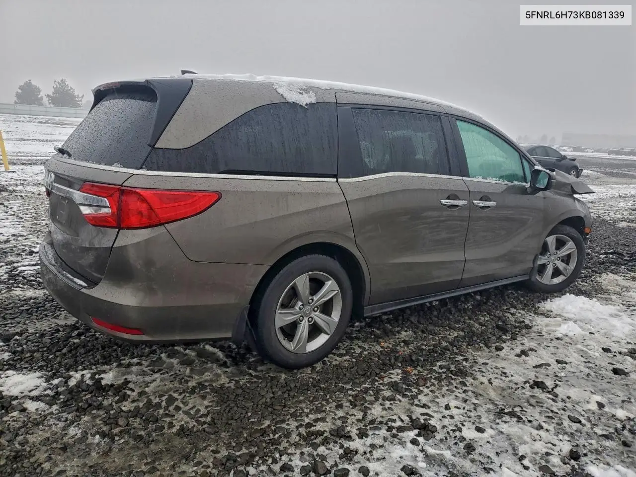 5FNRL6H73KB081339 2019 Honda Odyssey Exl