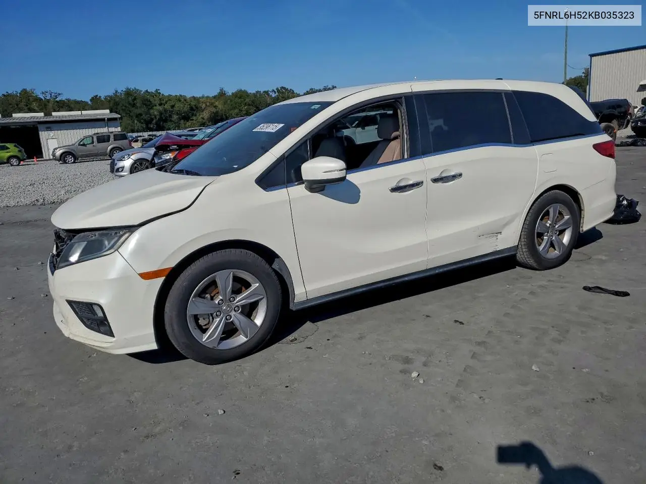 5FNRL6H52KB035323 2019 Honda Odyssey Ex